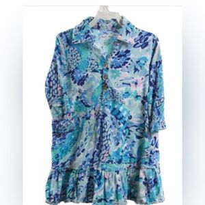 Lily Pulitzer Dress Girls Size L 8/10